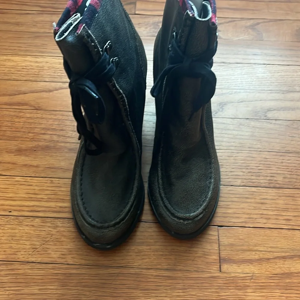 Von Dutch stack heel boot - Picture 2 of 7